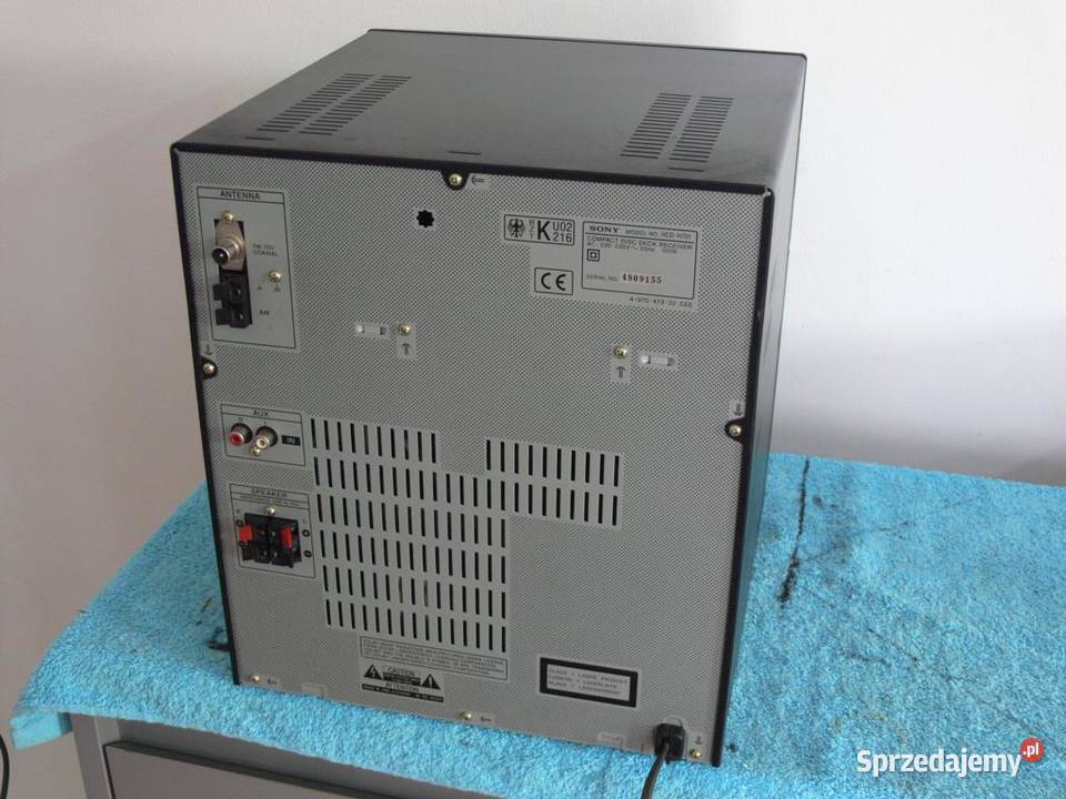 Wieża Sony HCDH701 mocna WYSYŁKA Jasło