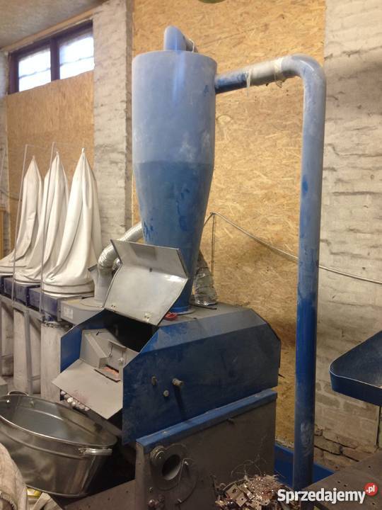 Maszyna do recyklingu kabli linia Suwałki