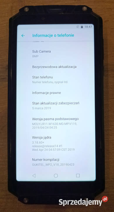 Oukitel WP2 bateria 10000 mAH Sosnowiec