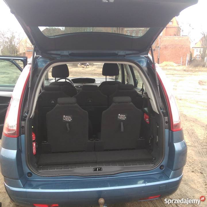 Citroen C4 Picasso Grand zadbany 7osobowy elektryczne lusterka Wągrowiec