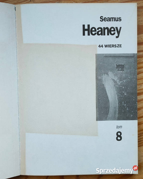 44 Wiersze Seamus Heaney Barańczak Sosnowiec