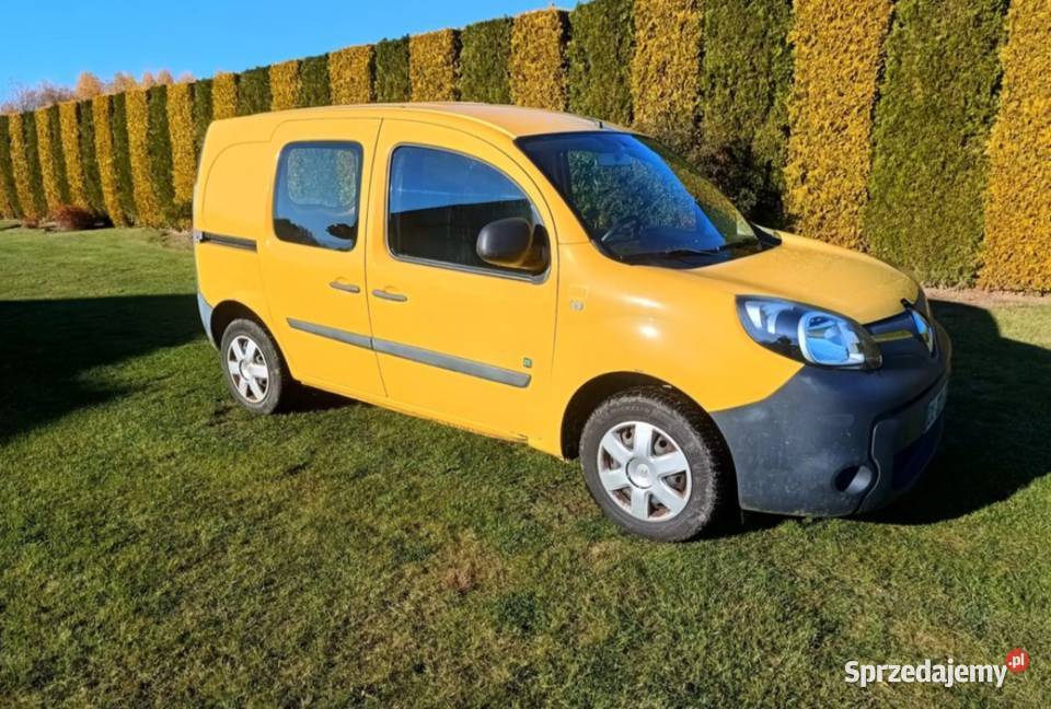 Kangoo ZE z bateria 22KW 364KW 100 Elektryczny serwisowany w ASO Dębno sprzedam