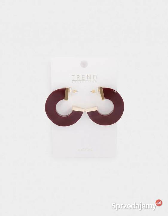 Parfois kolczyki w kolorze WINA TREND Dla kobiet Zamość