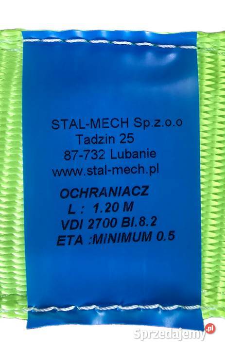 Pas transportowy VDI 2700 trawka 28m4tony3 haki ciężarowe kujawsko-pomorskie sprzedam