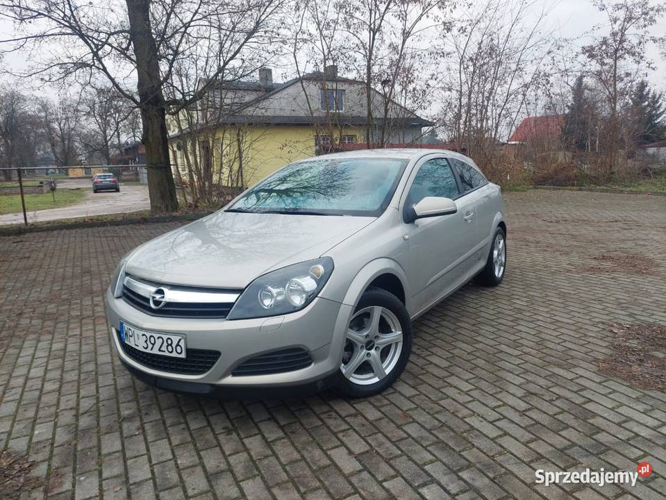Opel Astra H GTC 14 90 LPG Klima Czujniki 2008r ABS Astra kujawsko-pomorskie Choceń