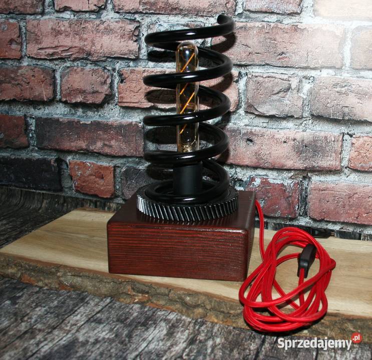 Lampa stojąca Loft Scrap Metal Art Dębica