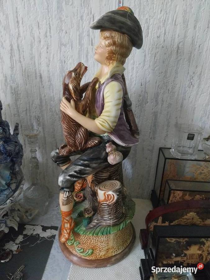 Duża figurka firmy Capodimonte Ełk