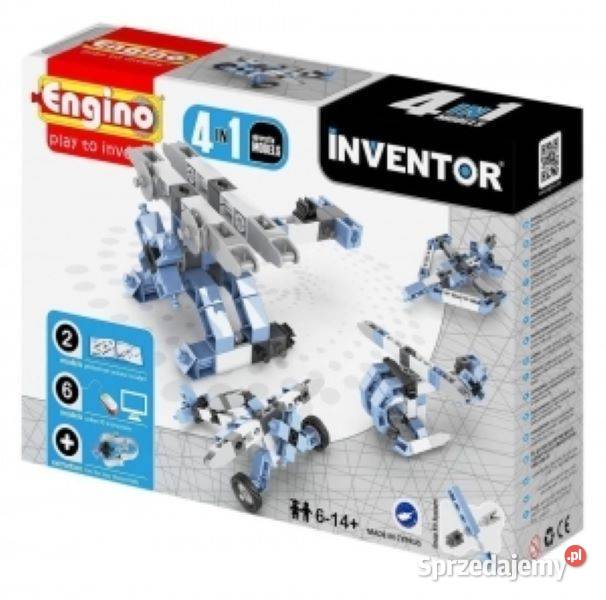 KLOCKI KONSTRUKCYJNE ENGINO INVENTOR 4w1 podlaskie