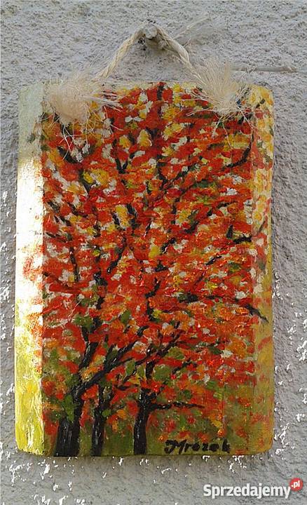 Obraz olejny na desce Ikebana Rydułtowy