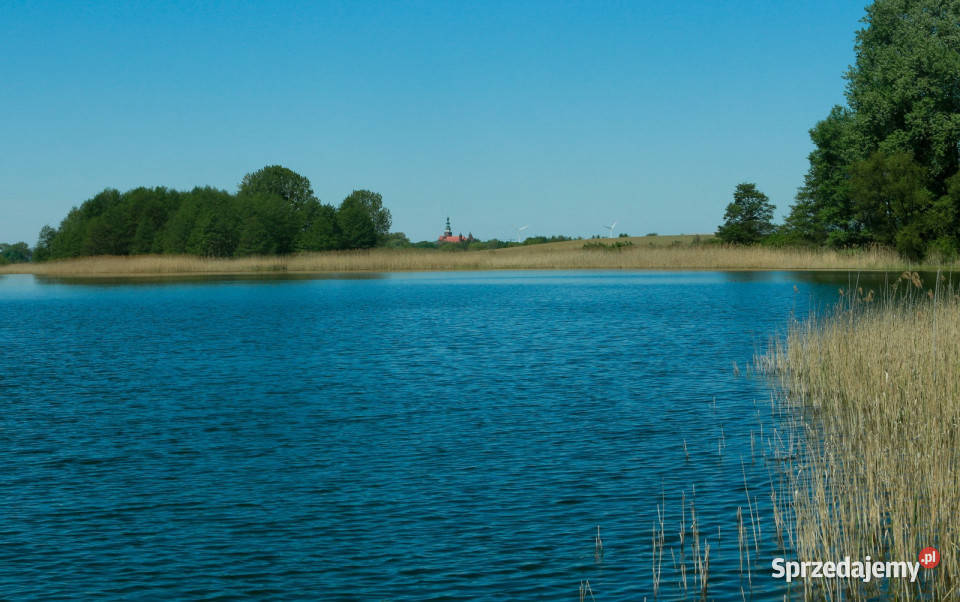 Działka z linią brzegową budowlana Pluskowęsy sprzedam