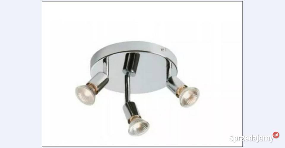 żyrandol PLAFON SUFITOWY na 3 ŻARÓWKI CHROM Oświetlenie Wyposażenie wnętrz małopolskie Olkusz