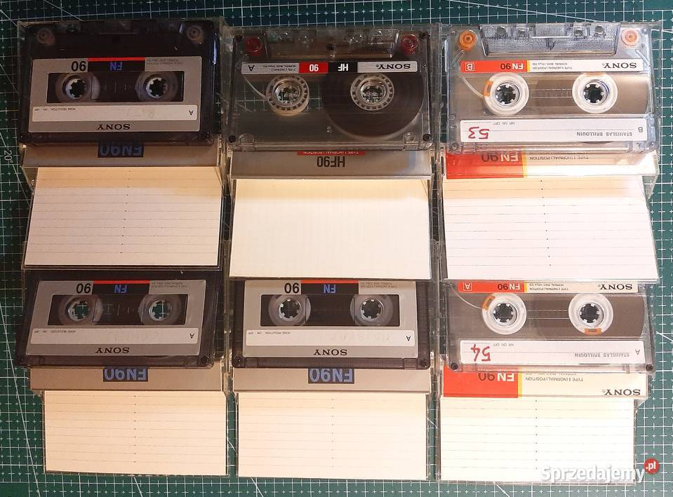 Kasety magnetofonowe SONY AGFAScotch nowe zestaw Gdynia sprzedam