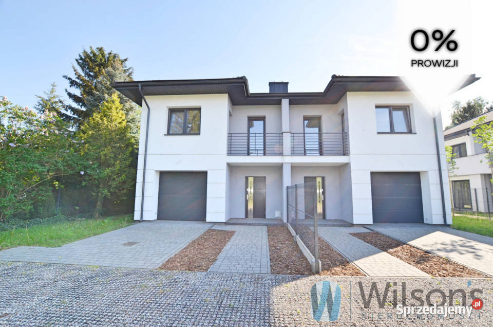 sprzedaży domu bliźniaka 12624 metry Łomianki dachówka mazowieckie