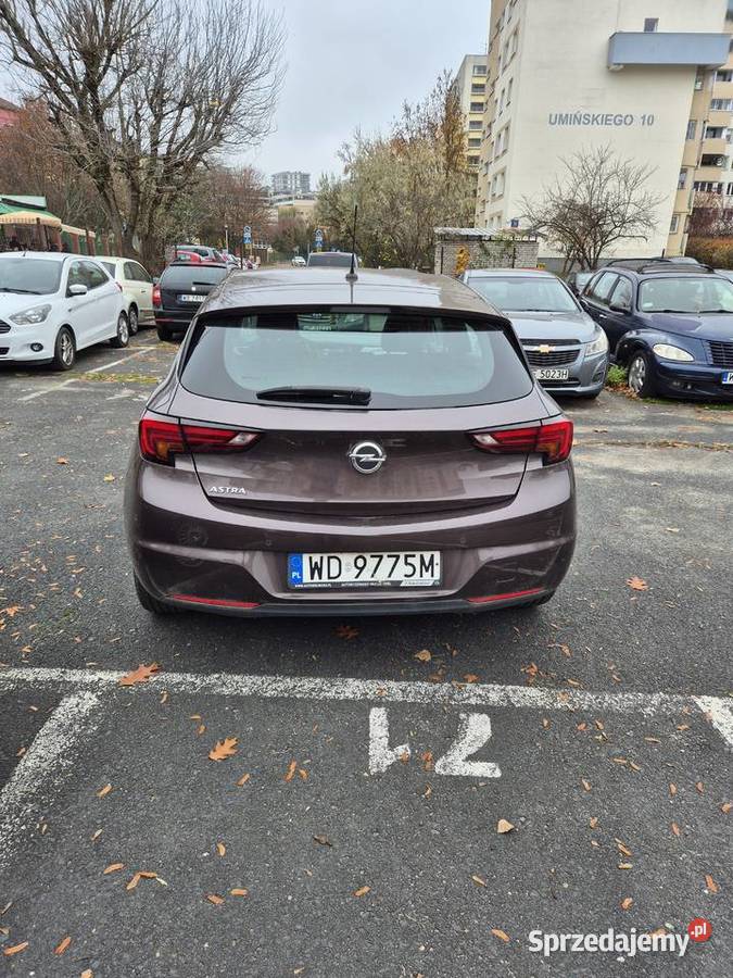 Opel Astra r prod2019 minimalny przebiegstan mazowieckie Warszawa