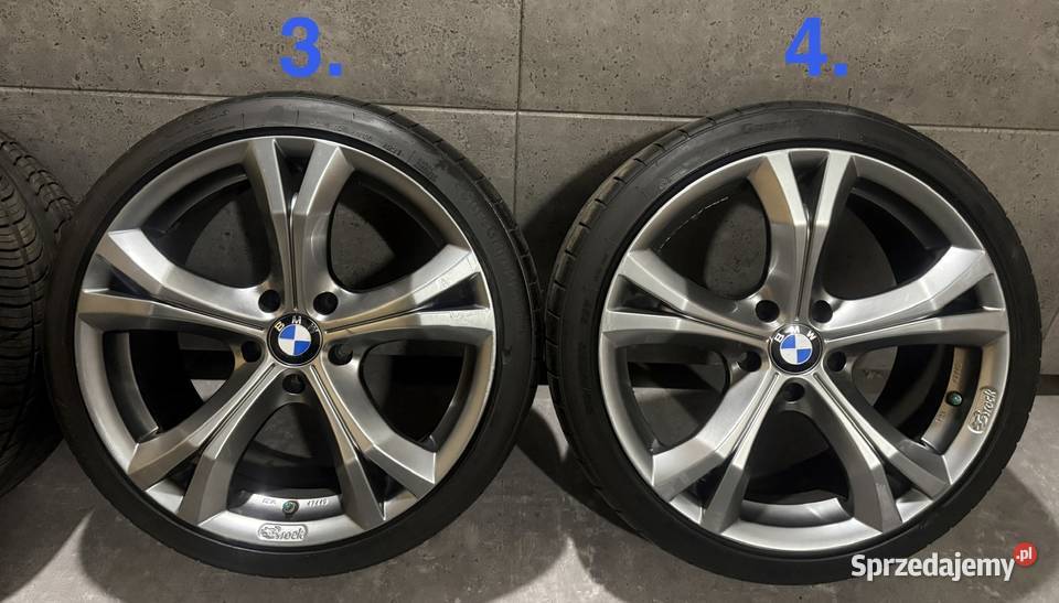 19 BMW e60 e61 felgi koła komplet 5x120 ET18 9J Lubasz