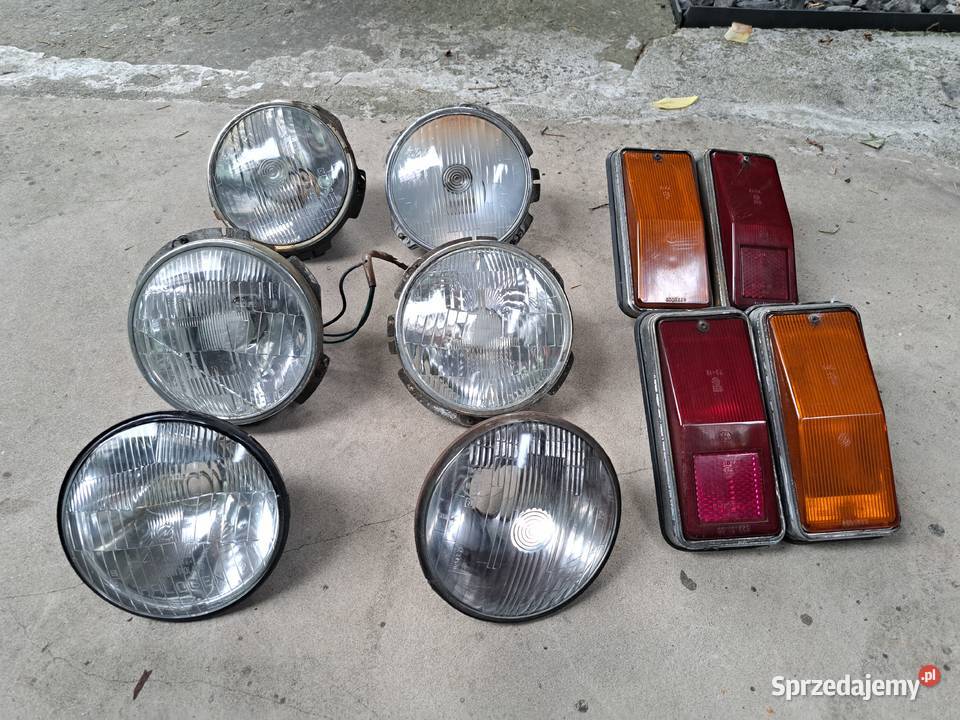 Lampy przód tył Fiat 125p126p wielkopolskie Leszno