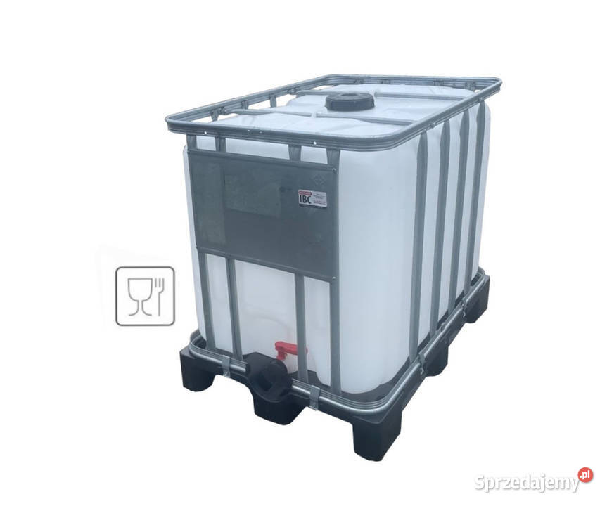 Kontener IBC 600L Zbiornik IBC atest PZH mauser Walichnowy