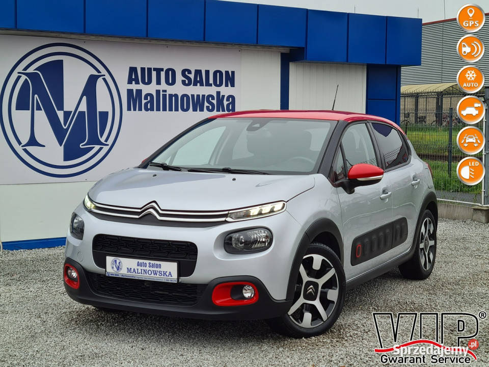 Citroen C3 Navi PDC Kamera Led Klimatronik klimatyzacja Wągrowiec