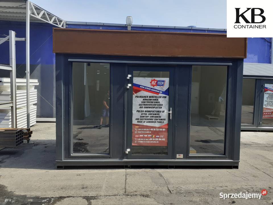 Kontener biurowy Mobilne biuro Kontener ogrodowy