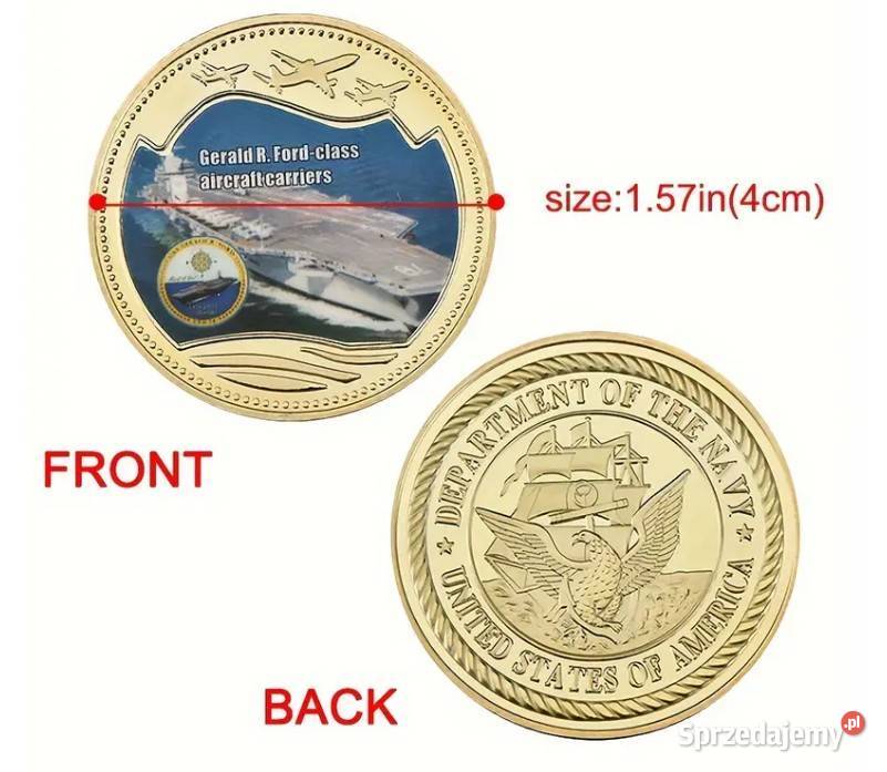 Kolekcjonerski zestaw monet medali pamiątkowych