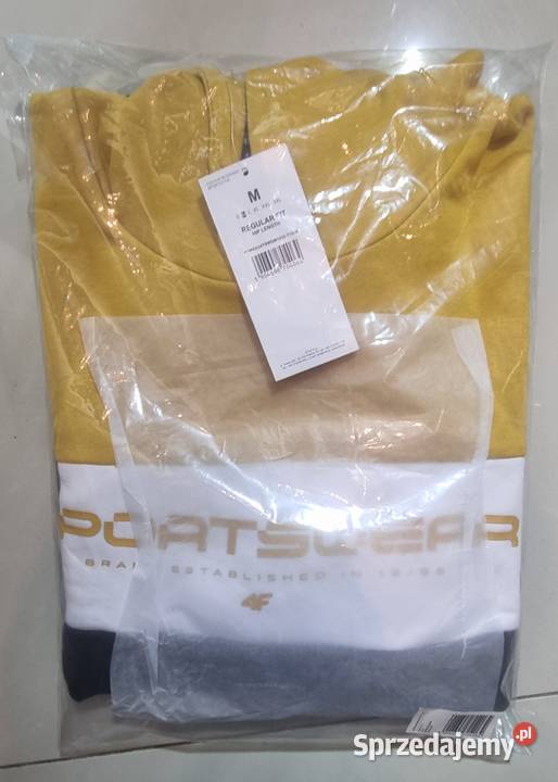 Nowa Bluza dresowa 4F z kapturem męska Odzież codzienna Legnica