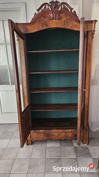 Oryginalna antyczna biblioteka witryna Ludwik lubelskie Lublin