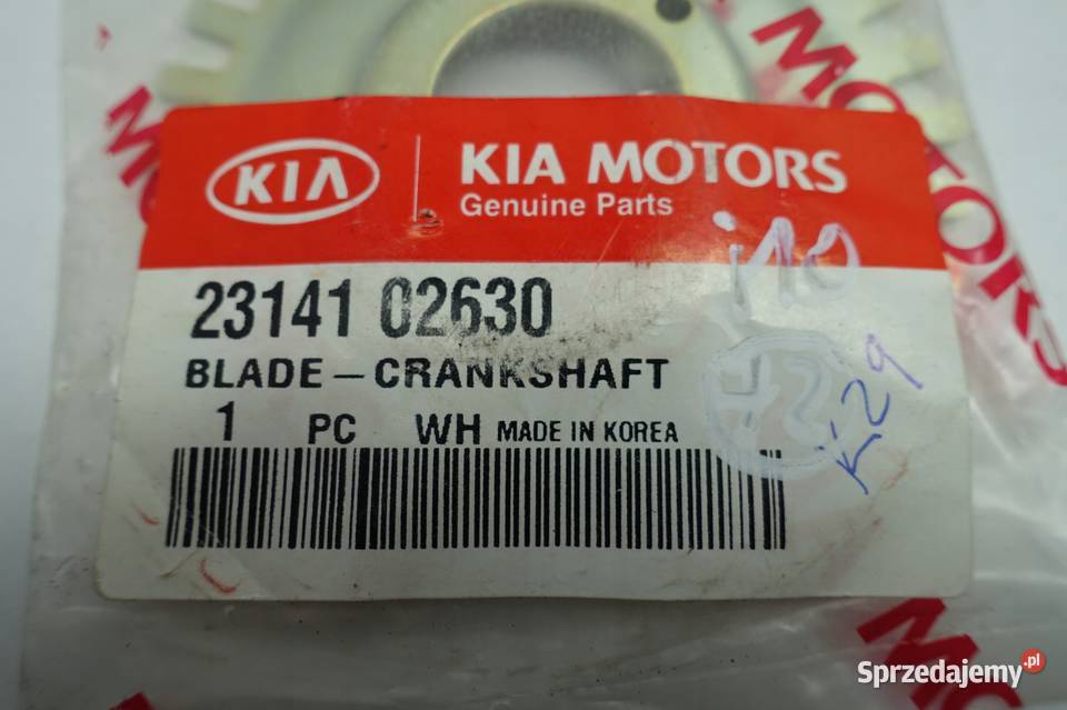 Hyundai Getz 14 16V MOCOWANIE WAŁU 2314102630 Rudka