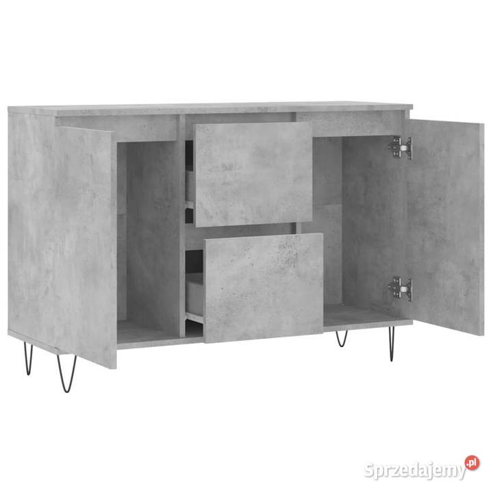 Szafka szarość betonu 104x35x70 materiał Warszawa sprzedam