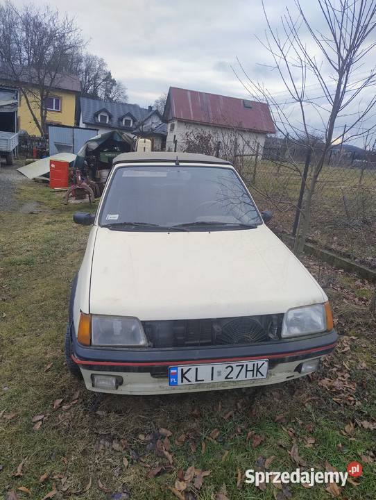 Peugot 205 CJ kabriolet Peugeot małopolskie Nowy Sącz