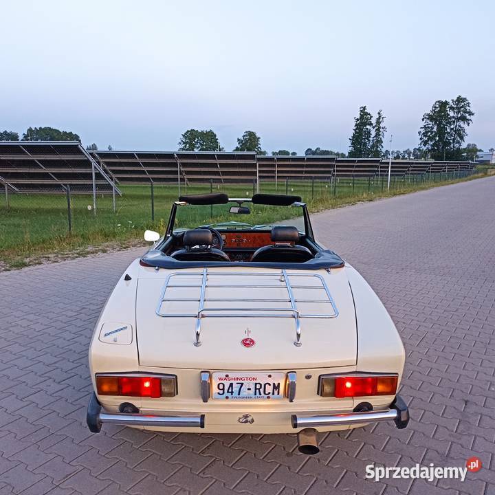 Sprzedam Kabriolet Fiat 124 Spider Abarth 75000km Białystok