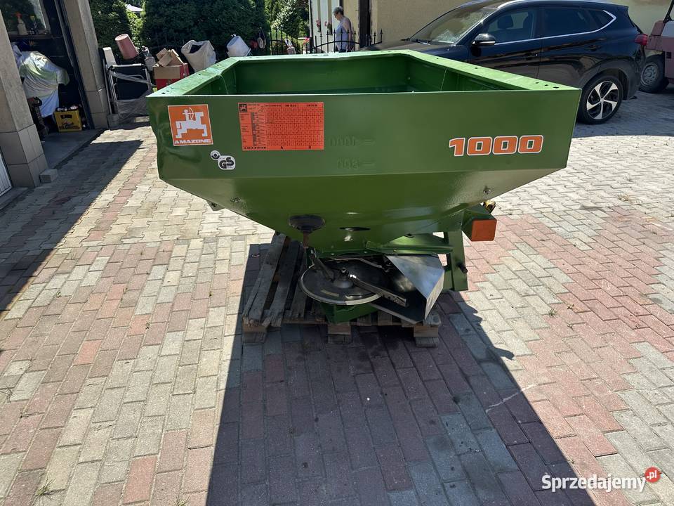 Rozsiewacz Amazone ZAM Novis 1500l dolnośląskie Kostomłoty