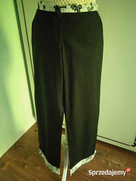 MARKOWE LETNIE SPODNIE Z BAWEŁNY HM r 38 Spodnie Piła