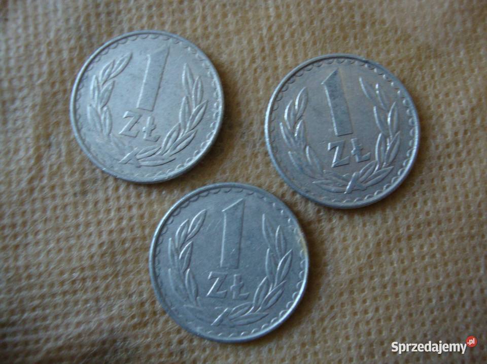 moneta 1 zł; 1982