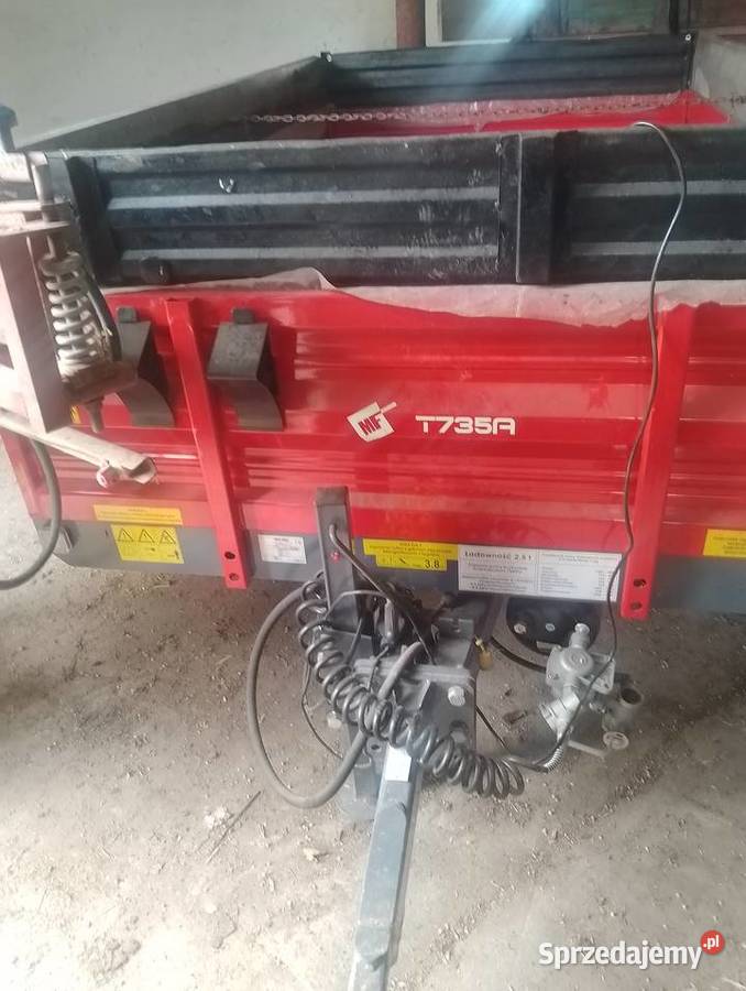 Sprzedam przyczepę rolnicza metal fach 735 Orle