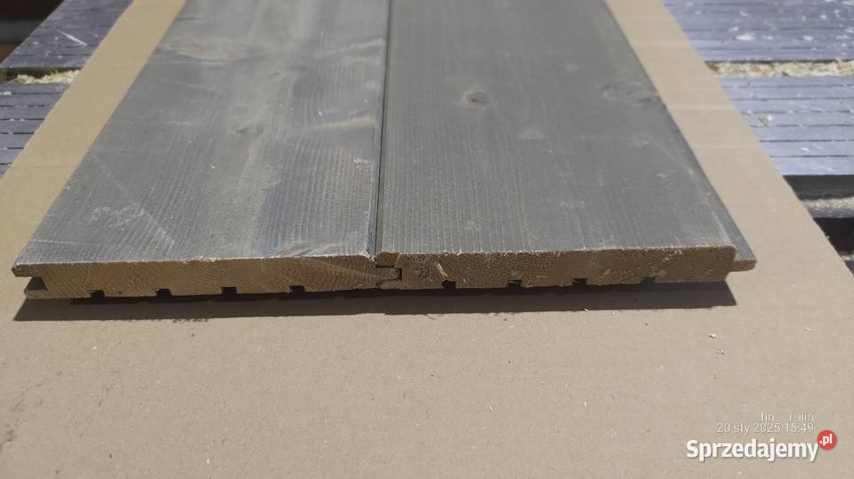 Boazeriapodbitka elewacja 14x121 KL AB Podbitki dachowe Elbląg sprzedam