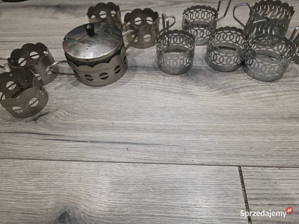 Zestaw Vintage PRL Koszyczki do szklanek Prudnik sprzedam