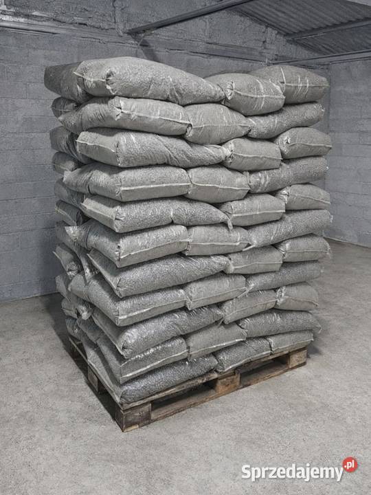 PELLET z łuski słonecznika workowany 960 kg ECO GROSZEK Zamiennik