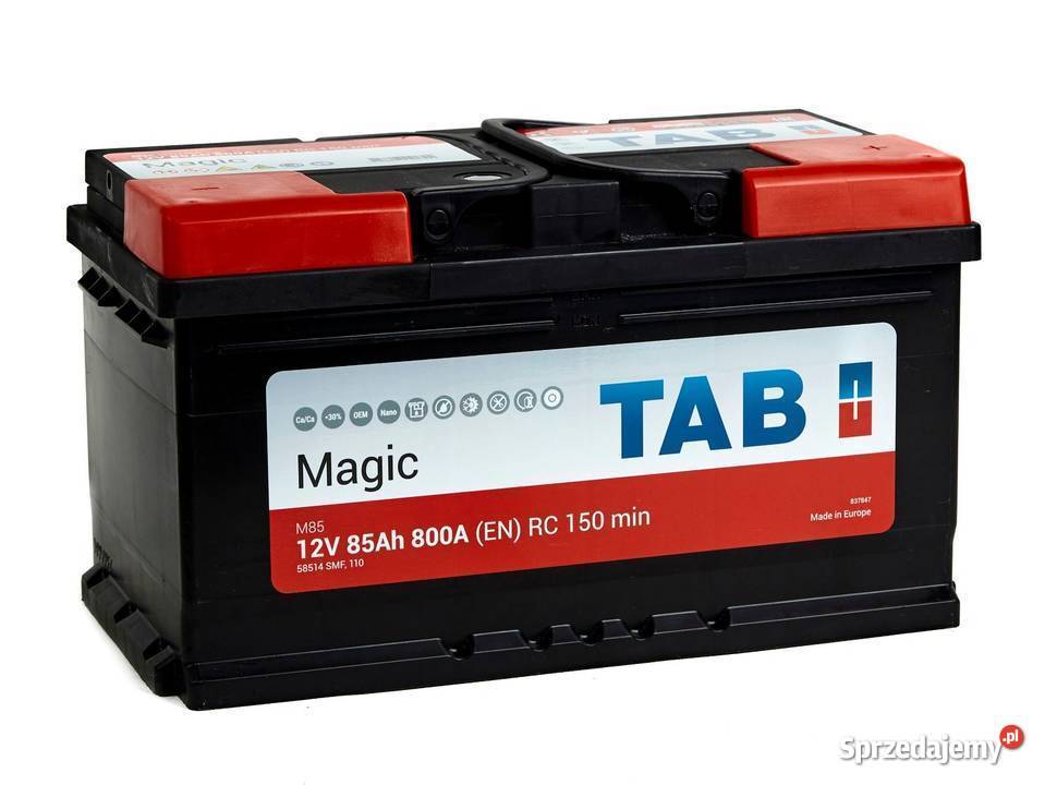 Akumulator TAB Magic 12V 85Ah800A Mielec