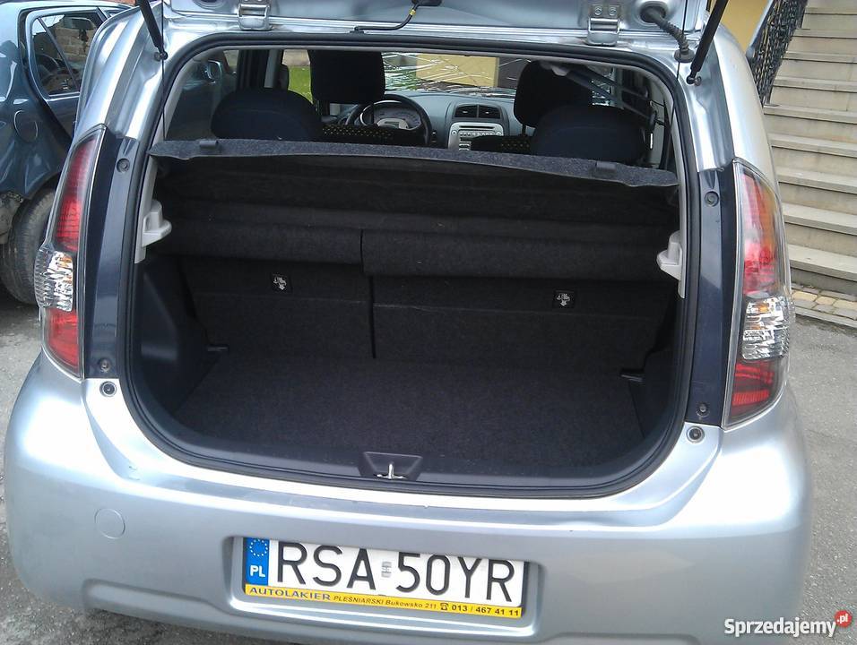 Daihatsu Sirion kolizji na części do naprawy immobilizer