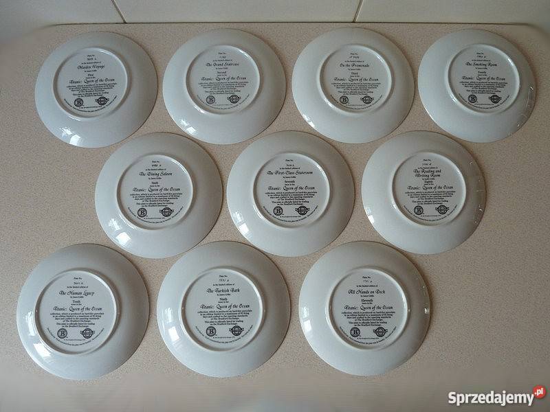 TITANIC Limitowana Porcelana z Certyfikatem The podkarpackie
