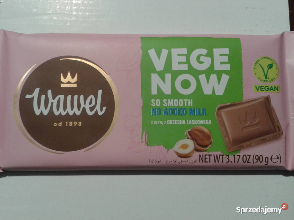 WAWEL Czekolada wegańska Vege Now VEGAN bez