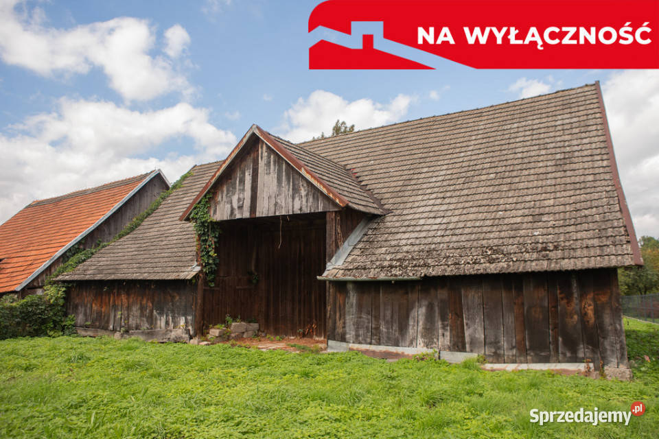 Na sprzedaż dom z dużą działką w Gręboszowie małopolskie Gręboszów
