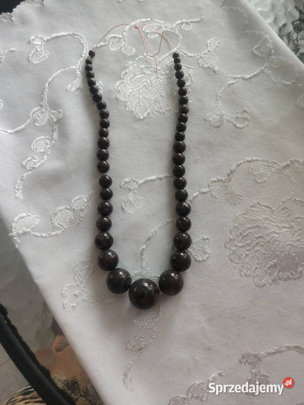 Korale w kolorze ciemnej czekolady Bielsko-Biała