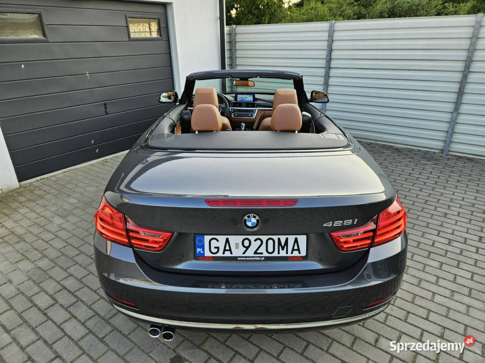 BMW 428 20 turbo 245 benzyna CABRIO automat 210600km Gdynia sprzedam