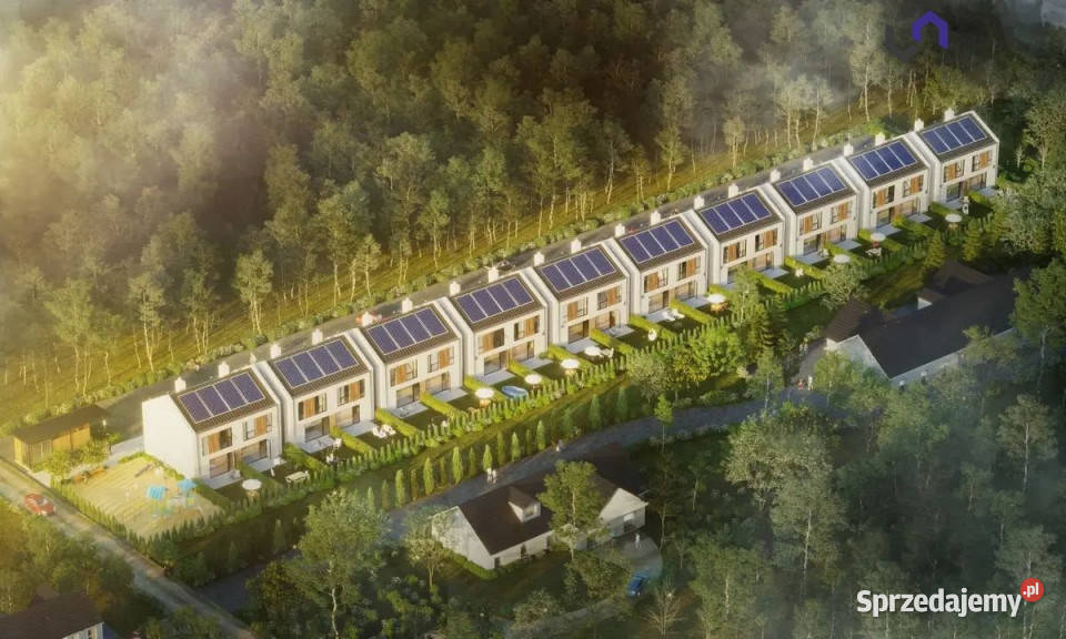 Dom szeregowy Mysłowice Orła Białego 9098m2 dachówka