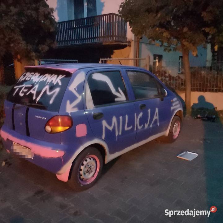 Matiz wrak race okazja 800cm3 Matiz Poznań