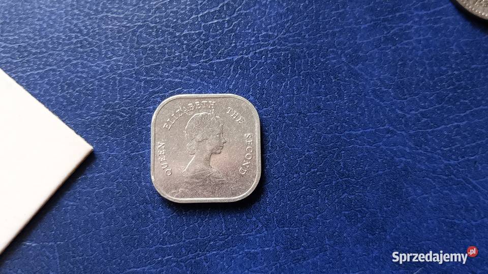 Stare monety 2 cent 1996 Karaiby Lesko