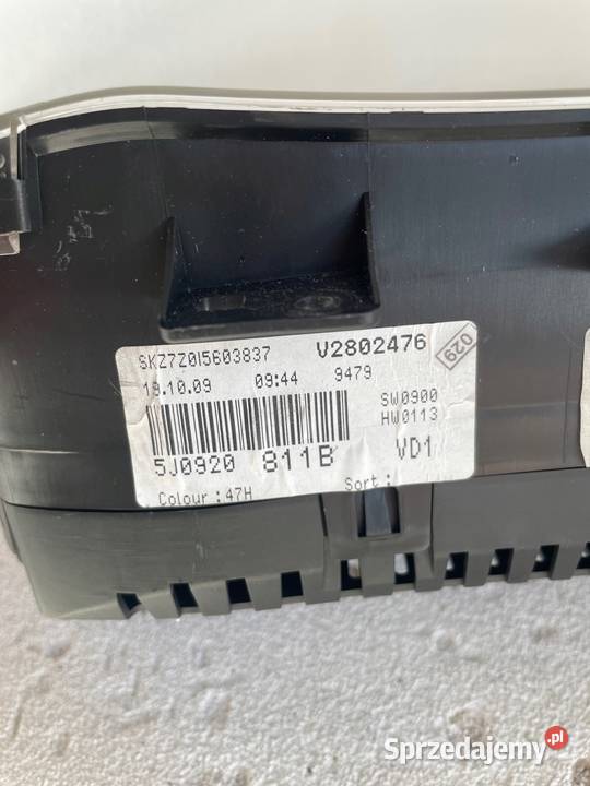 Licznik ZEGARY VDO SKODA FABIA II ROOMSTER Warszawa