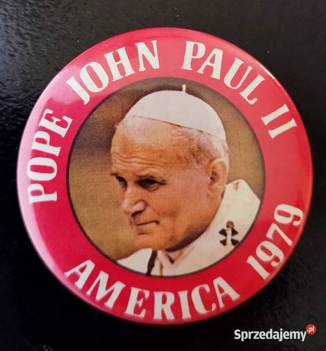 Przypinka z Papieżem Nakło nad Notecią