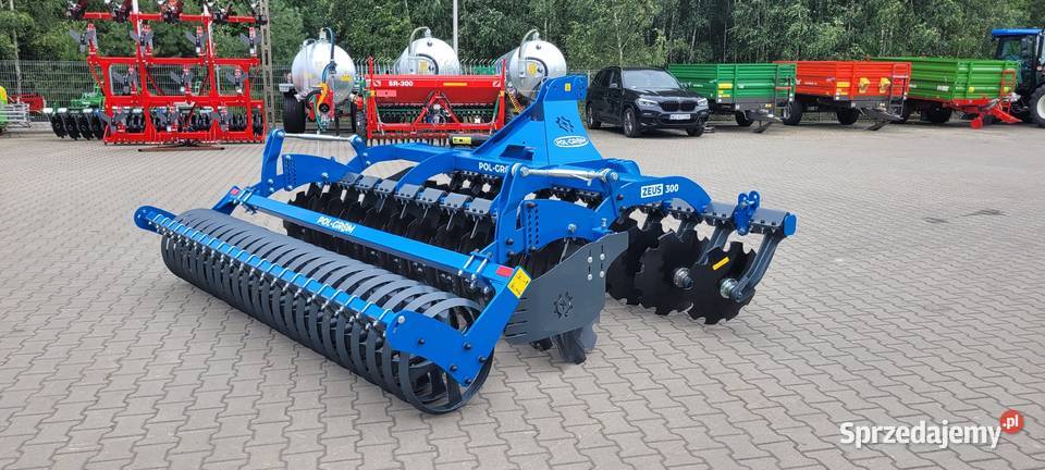 PolGrom Zeus BTZ Brona talerzowa rozstaw 95 Agregaty Zdany